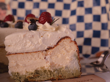 Matcha Yuzu Cheesecake