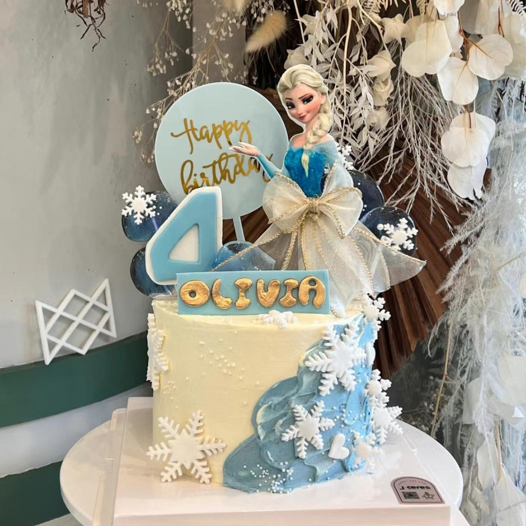 Frozen Elsa Cake