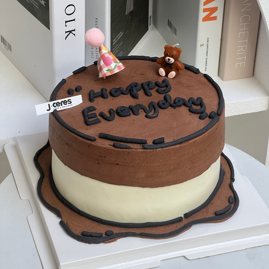 2D Happy Birthday Cake