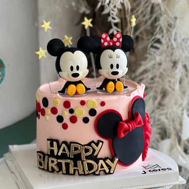 Mickey & Minnie Cake 01