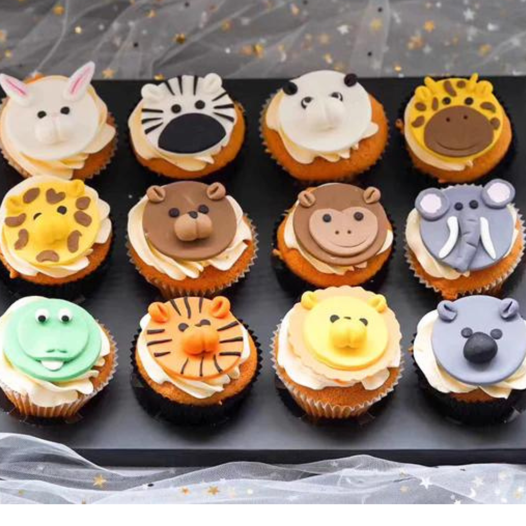 The Wild Animal Cupcakesd