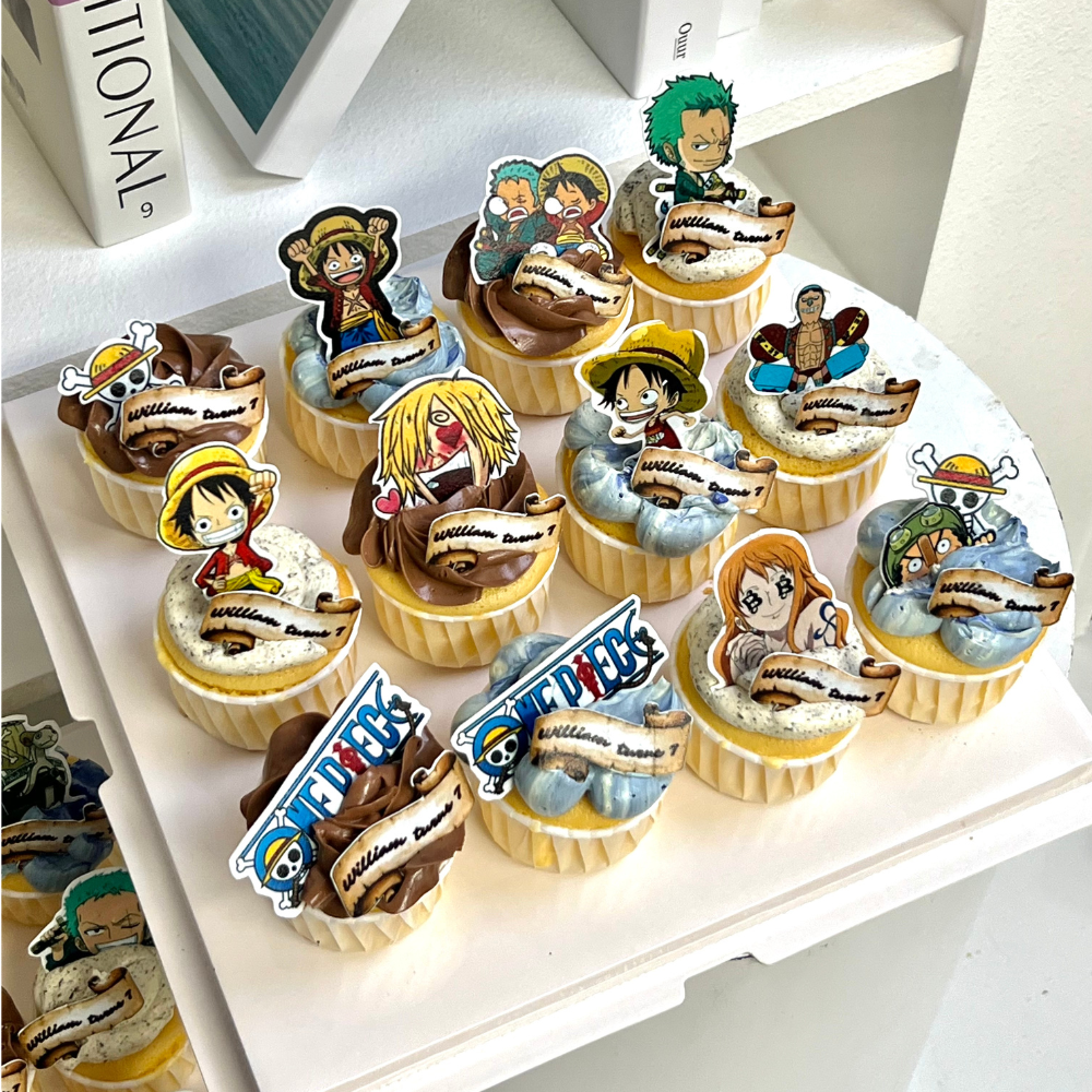 One Piece Cupcake